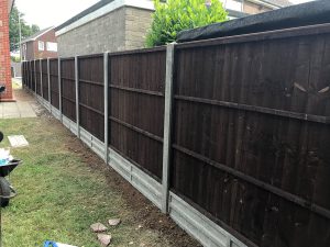 Close board fencing in Emsworth