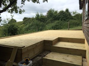 Decking in Bedhampton