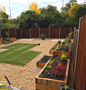 Garden makeover in Havant